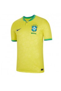 Fotbalové Dres Brazílie Domácí Oblečení MS 2022 Krátký Rukáv